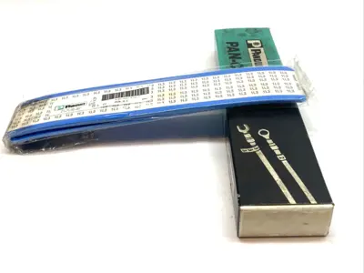New | in-Stock Panduit Pan-Code Wire Marker Cards BOX OF 10 CARDS Blank Label Michigan US | Maverick Industrial Sales #1392522