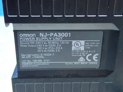 USED OMRON NJPA3001