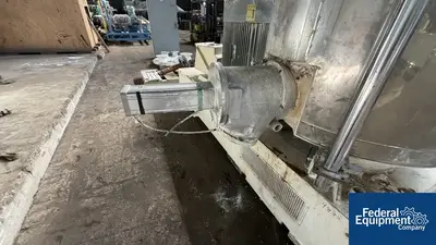 USED MTI 1500 Liter MTI Mischtechnik High Intensity Mixer, 450 HP, Model M1500S
