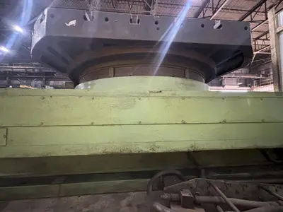 60" X 60" CINCINNATI GILBERT ROTARY TABLE W/ 60" POWER TRAVEL: STOCK #23585