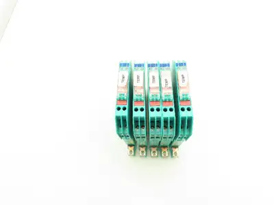 Pepperl+Fuchs Z728 Safe Snap Zener Barrier 28VDC 93mA 1 Channel Lot Of 5