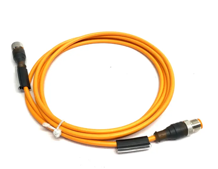 Used BELDEN, LUMBERG AUTOMATION CONNECTION CABLE M12 M TO F 4-PIN 2M Cable & Wire Michigan US | Maverick Industrial Sales #1092440