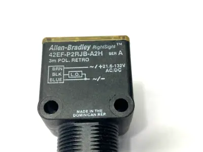 Used Allen-Bradley Ser A RightSight Photoelectric Sensor CUT CONNECTOR Photoelectric Sensors Michigan US | Maverick Industrial Sales #1395293