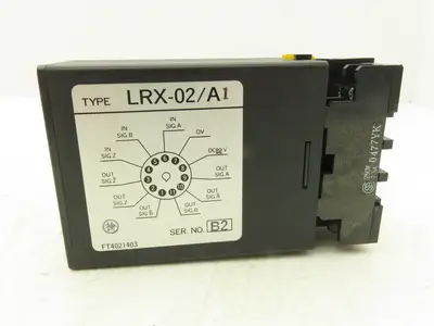 Yaskawa Controls LRX-02/A1 Driver I/O Input Output Control Module RS-422