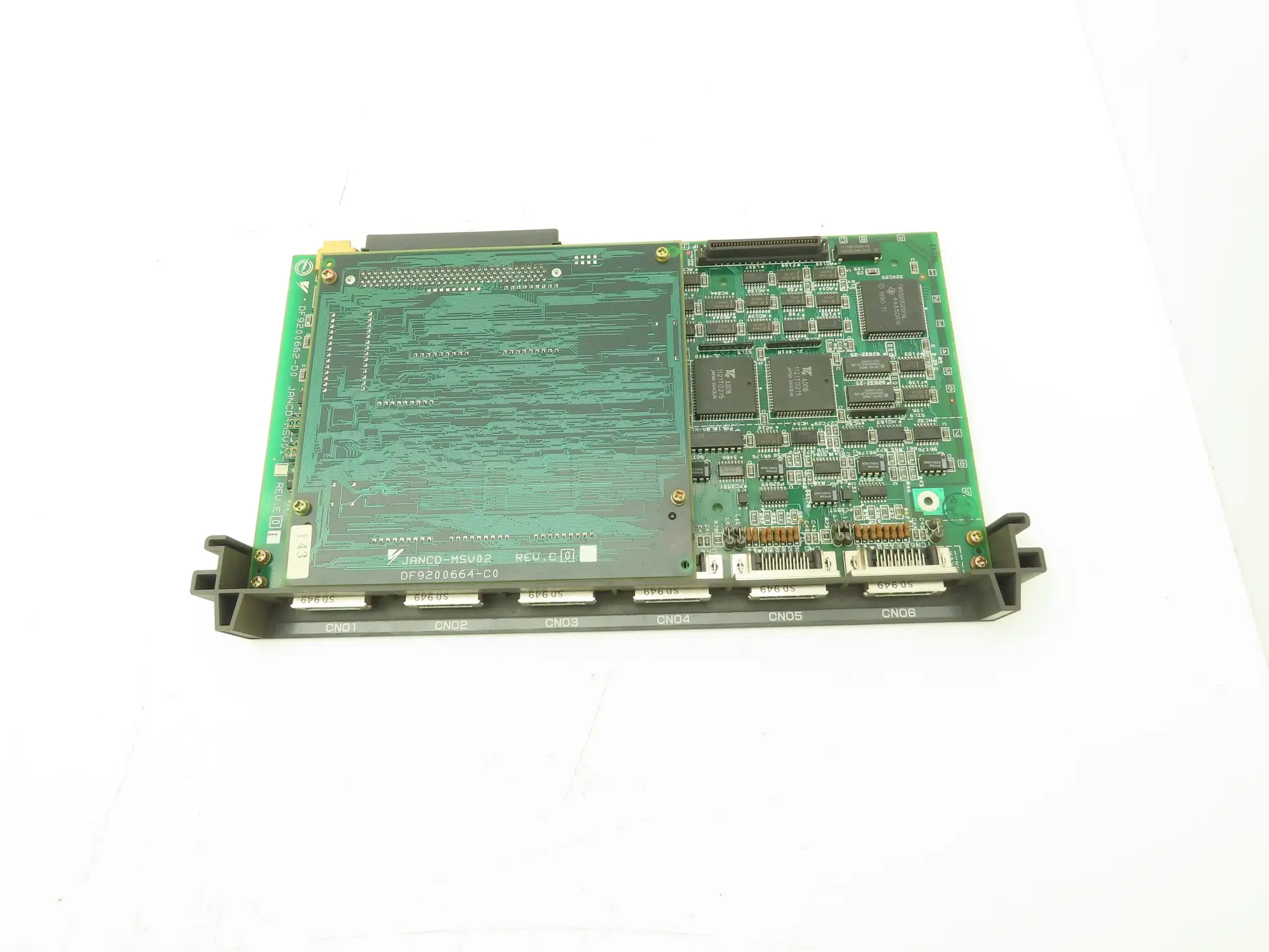 Yaskawa Electric JANCD-MSV01-2 MSV01 PCB Control Printed Circuit Board Slot Rack