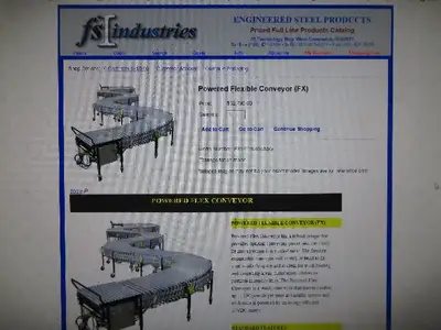 Used CONVEYX _UNKNOWN_ Roller Conveyors Indiana US | Arrow Industrial #609883