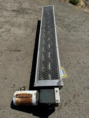 Conveyor, Screw, 9" X 8'3", Stainless Steel, With Drive, #5880240