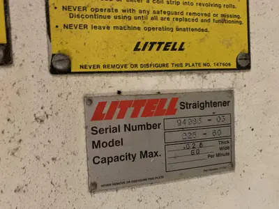 LITTELL 225-60 Coil Straighteners | PressTrader Limited (3)