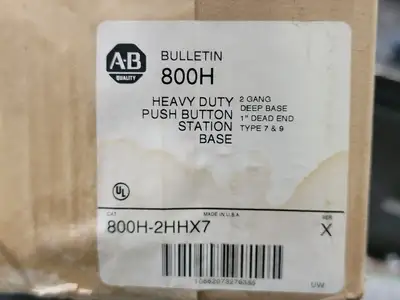 New | in-Stock ALLEN-BRADLEY 800H-2HHX7 Switchgears British Columbia CA | Lenmark #240649