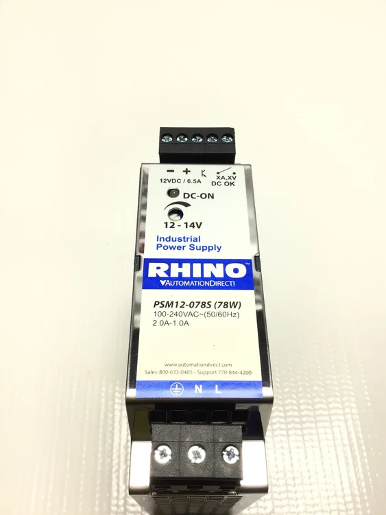 Used RHINO PSM12-078S Power Supplies | Moses B Glick #991978