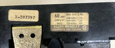 Used ALLEN-BRADLEY X-397397 Disconnects Ohio US | Surplus Asset Holdings #1225661