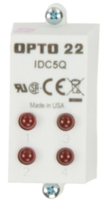 Opto 22 IDC5Q Quad Pak 4-Channel AC/DC Input, 12 to 32 VAC/10 to 32 VDC [Refurbished]