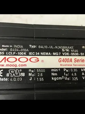 USED MOOG G404-010A