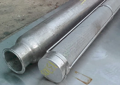 USED TRI CLOVER  IN LINE STRAINER INLINE STRAINER