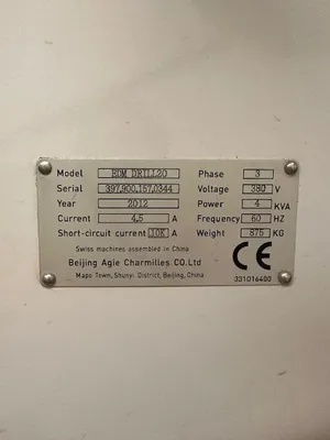 2012 AGIECHARMILLES DRILL 20 EDM Hole-Driller | Direc Machine Tool, LLC. (4)