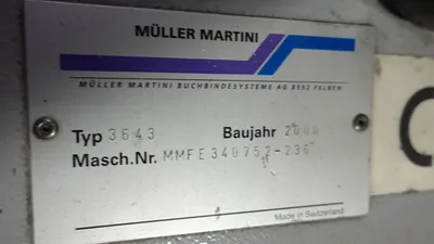 2000 MULLER MARTINI Corona C12-31 Perfect Binders | Machinery Solutions Group, Inc. (29)