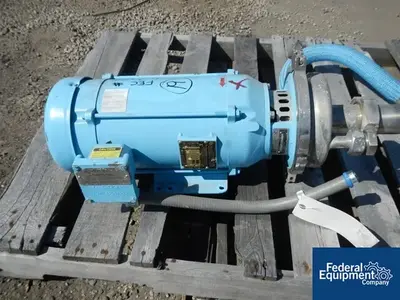 USED Waukesha Cherry-Burrell 1.5" X 2.5" WAUKESHA CENTRIFUGAL PUMP, S/S, 7.5 HP