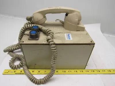Femco 1883460-801 Telephone Single Party System Hand Set W/Enclosure