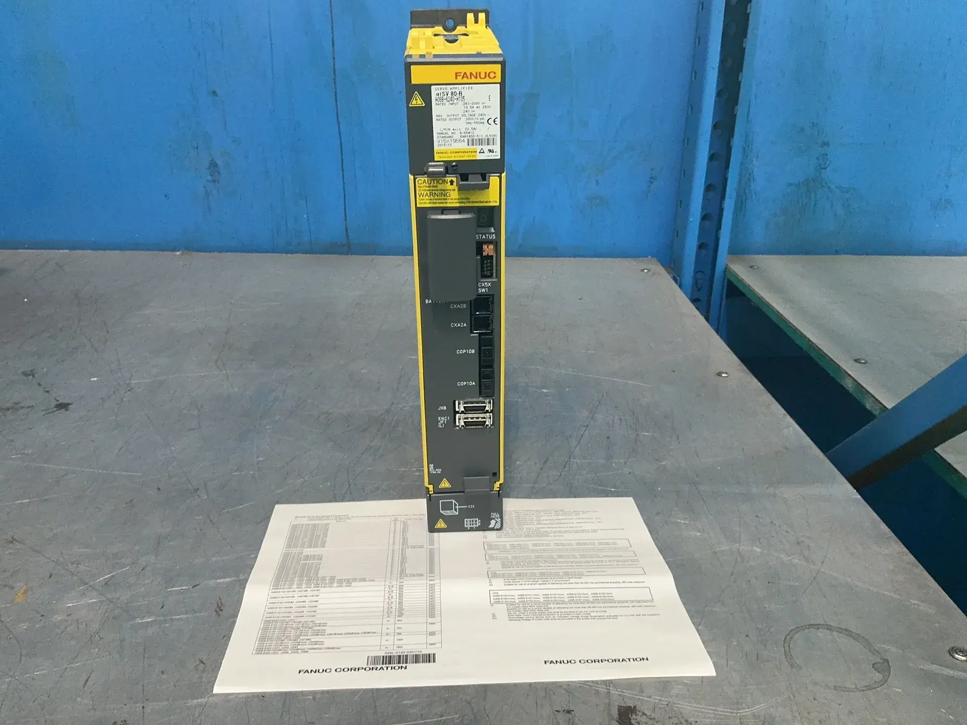 Used 2015 FANUC A06B6240H105 Servo Drives Ohio US | HGR 24 #1769510