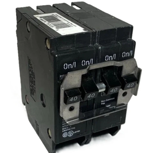 Eaton BQ240240 Circuit Breaker, Type BQ, 4-Pole, 40A, 120/240V [New]