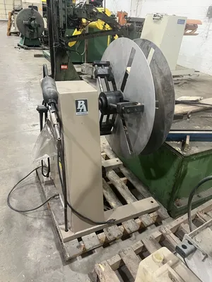 PA INDUSTRIES 600 LB SINGLE END MOTORIZED COIL REEL Uncoilers | Timco, Inc. (1)