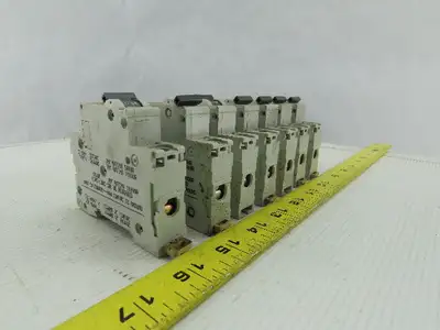 Merlin Gerin C60N 5A-Type C 277 Volt Circuit Breaker Lot of 7