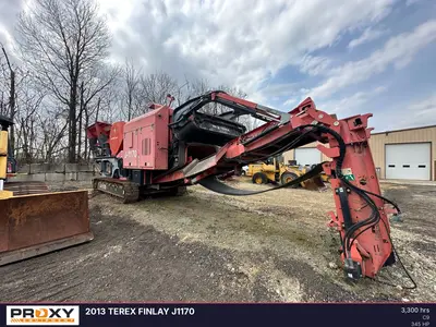Used 2013 TEREX FINLAY J1170 Crushers New Jersey US | Proxy Equipment #1425968
