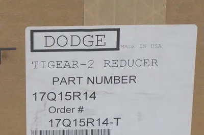 NEW DODGE 17Q15R14 TIGEAR 2 REDUCER 15:1 RATIO