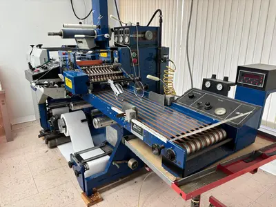 1990 ALLIED GEAR FLEXOMASTER 1B FLEXO NARROW WEB | Styers Equipment Company (30)