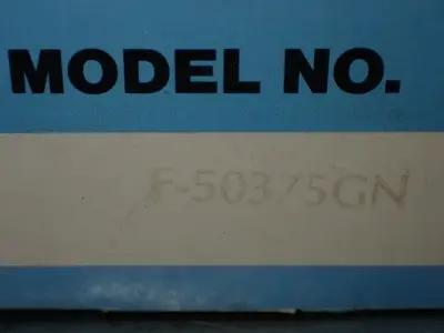 Used BLUE WHITE F50375GN Pumps Ohio US | HGR 24 #738307