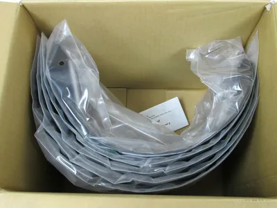 NEW BOX OF 5 MSA 10115861 VISOR V-GARD SHADE 5 17"x8"