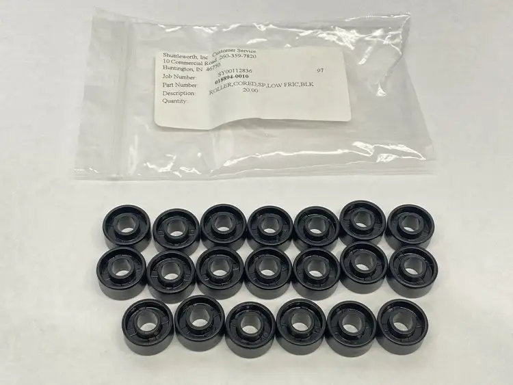 Used SHUTTLEWORTH CONVEYOR CORED ROLLER LOT OF 20 Conveyor Parts | Maverick Industrial Sales #1100589