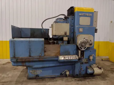 36" X 50 HP MATTISON ROTARY SURFACE GRINDER: STOCK #23504