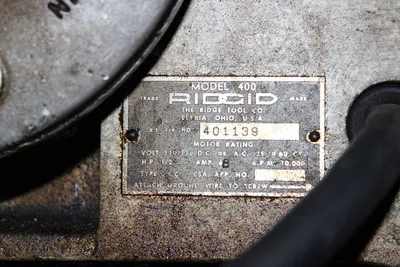 USED RIDGID 400