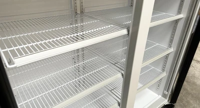 171-0053 48” Self Contained Glass 2 Door Reach In Cooler