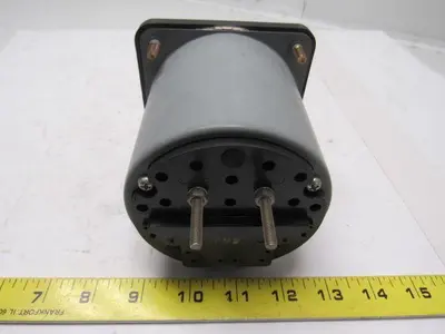 EIL Instruments YEW Type DB-40 Blank Face DC Panel Ammeter 0-1MA DC