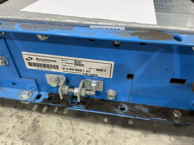 Buschman 205 Roller Conveyer set, Width: 22", Length: 22', w/ mo