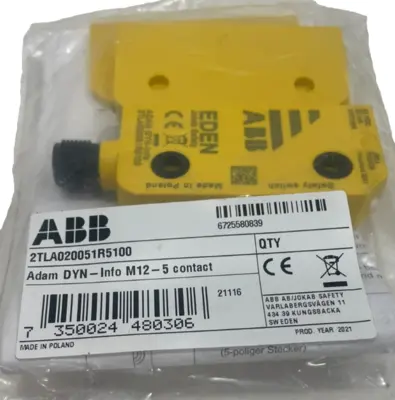 NEW ABB 2TLA020051R5100 NON-CONTACT SAFETY SENSOR 24VDC