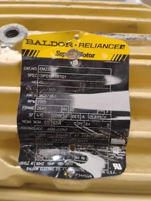 BALDOR RELIANCE EM2333T General Purpose Motors | ESS Industrial Equipment Sales (6)