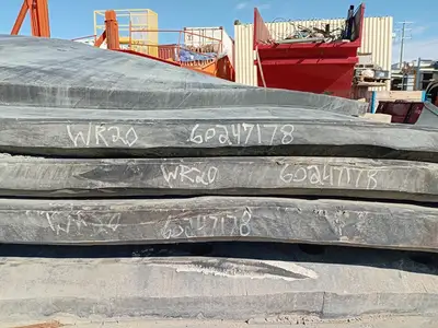 Rubber Liner Front, L-3000, CAT 793