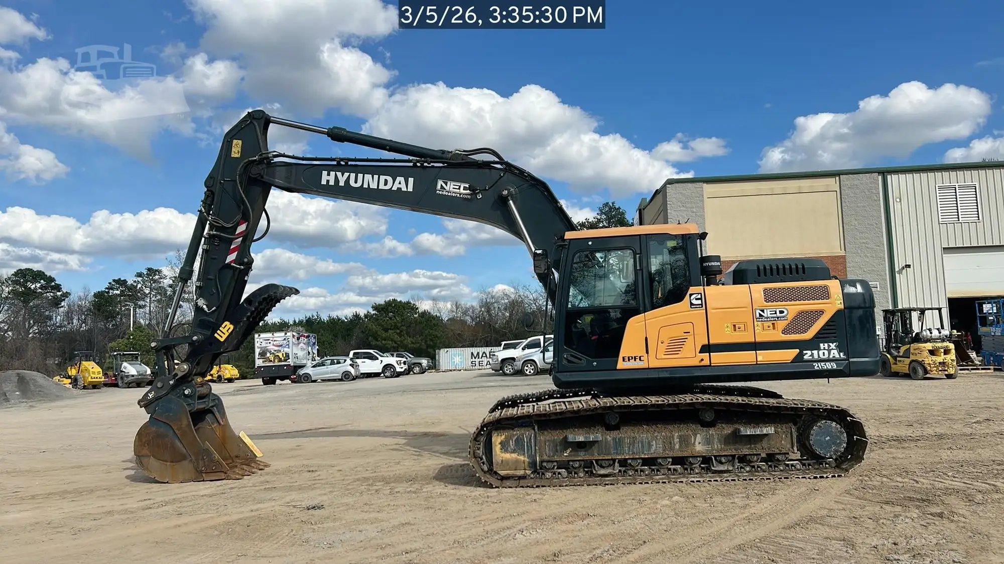 Used 2023 HYUNDAI HX210AL Crawler Excavators South Carolina US | National Equipment Dealers #1422290