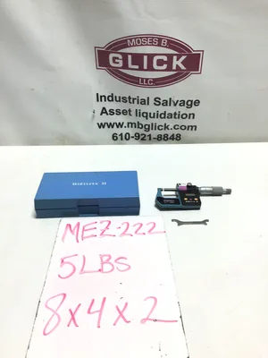 Fowler Digitrix Mark II Electronic Digital Micrometer
