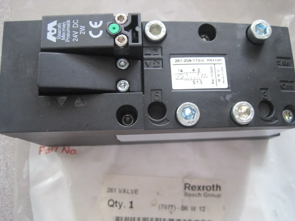 NEW REXROTH 261-209-110-0 VALVE