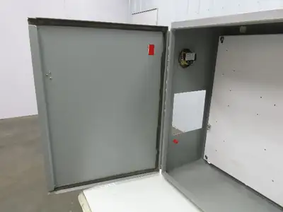 E-Box DW304210N12 Electrical Enclosure Wall Mount Dual Door 30x42x10" 40A Switch