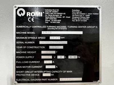 2012 ROMI C-620 CNC Lathes | Machine Tool Emporium (10)