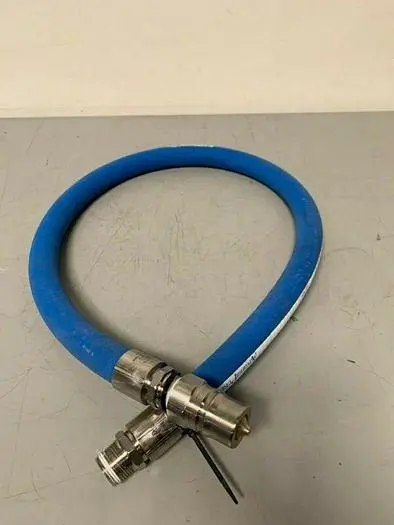 Used ADVANTAPURE APEWF-W-1000 1.5" X 61" FLEXIBLE SILICON HOSE 150PSI Hoses | Equipment Lab #486797