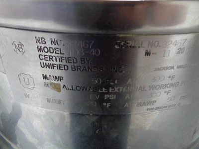 Used 2007 GROEN TDB-40 Cooking Kettles California US | BakeryEquipment.com #1554726