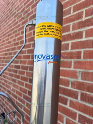 Used NOVASEP PROCHROM LC80.600.VE100  DAC LIQUID CHROMATOGRAPHY COLUMN Chromatography California US | Equipment Lab #1388408
