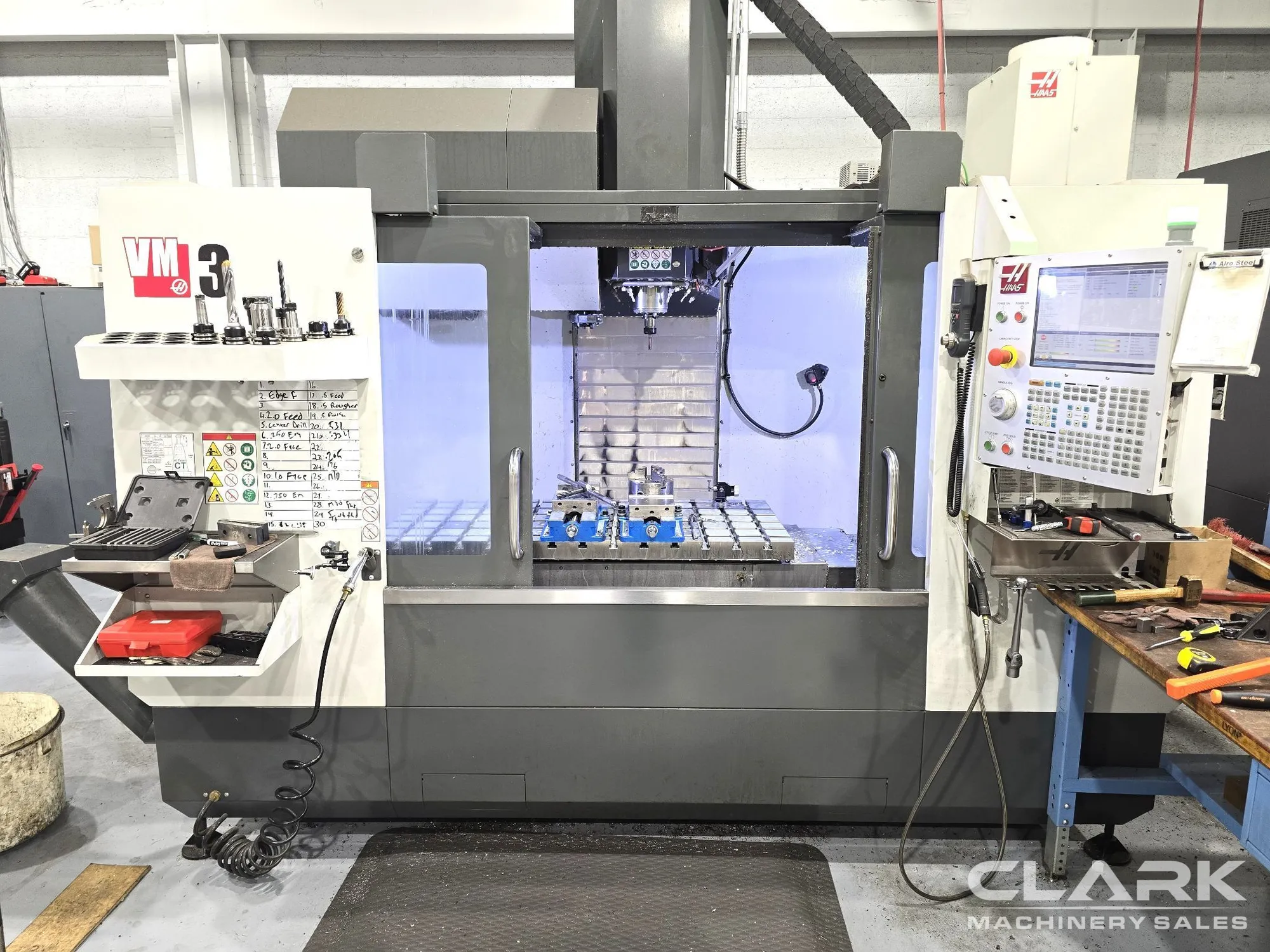 2019 HAAS VM-3, TSC, PROBE, 2600 HOURS