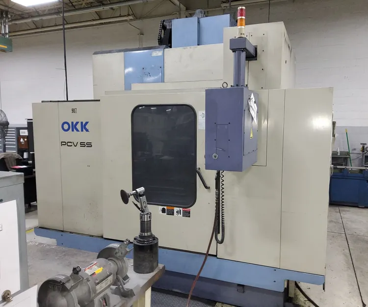 Used OKK PCV-55 Vertical Machining Centers Michigan US | iGAM Industrial Marketplace #450314